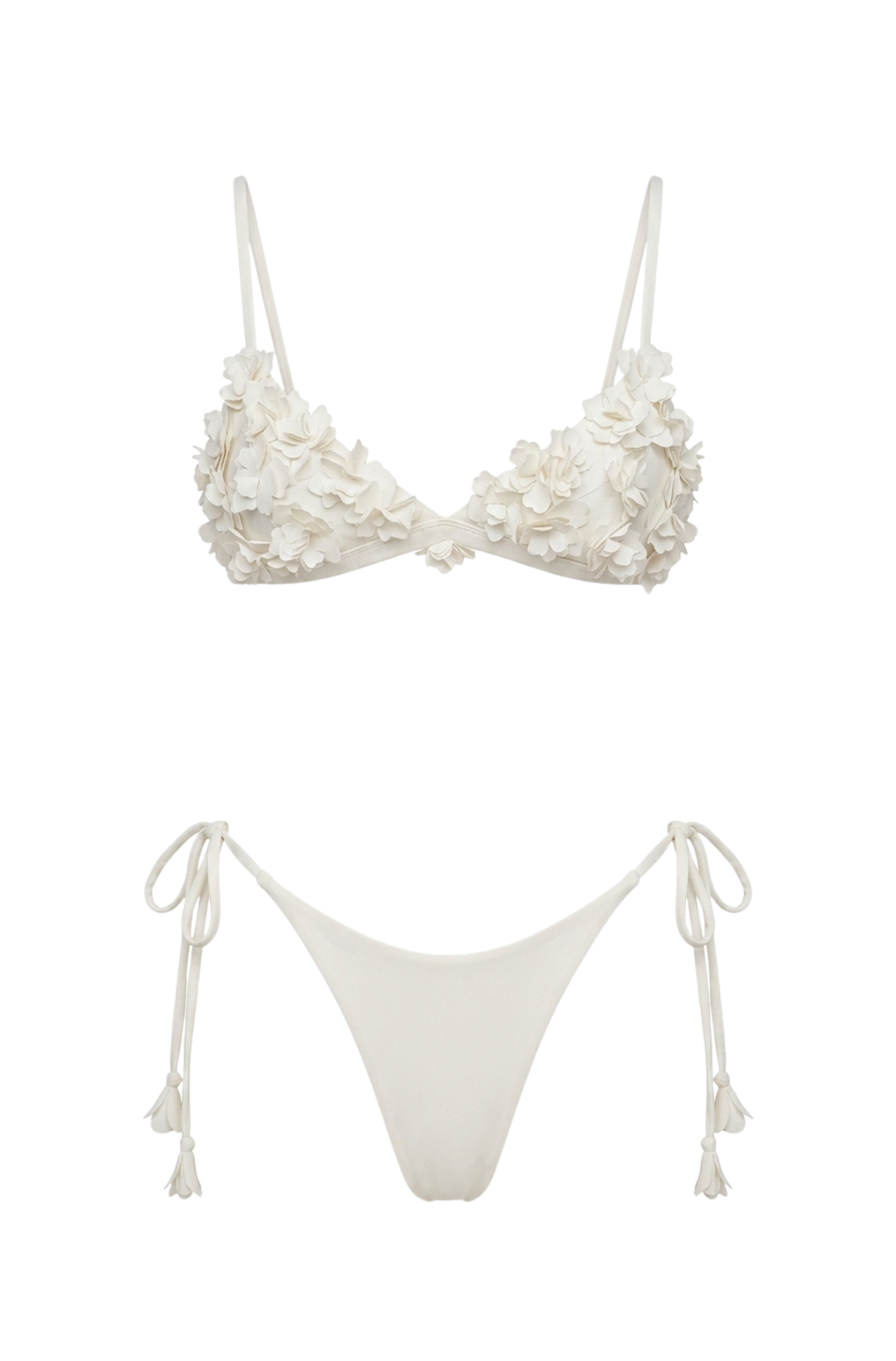 Bikini Sea Blossom Marfil