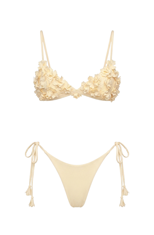 Bikini Sea Blossom Butter Yellow