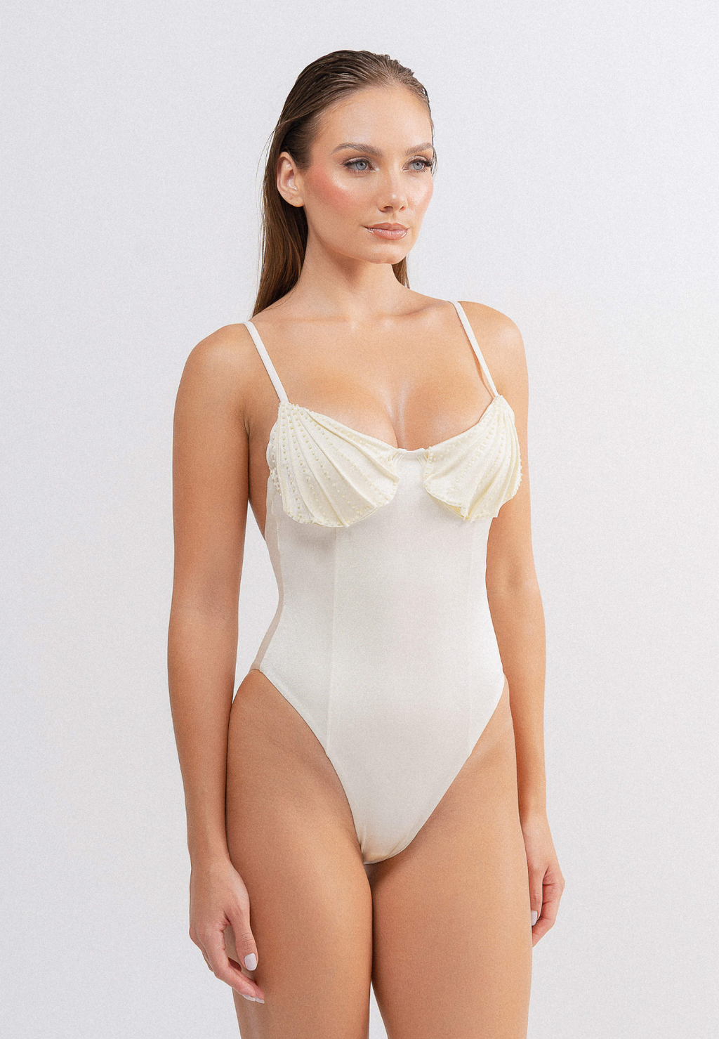 WHISPER WING ONE PIECE-IVORY
