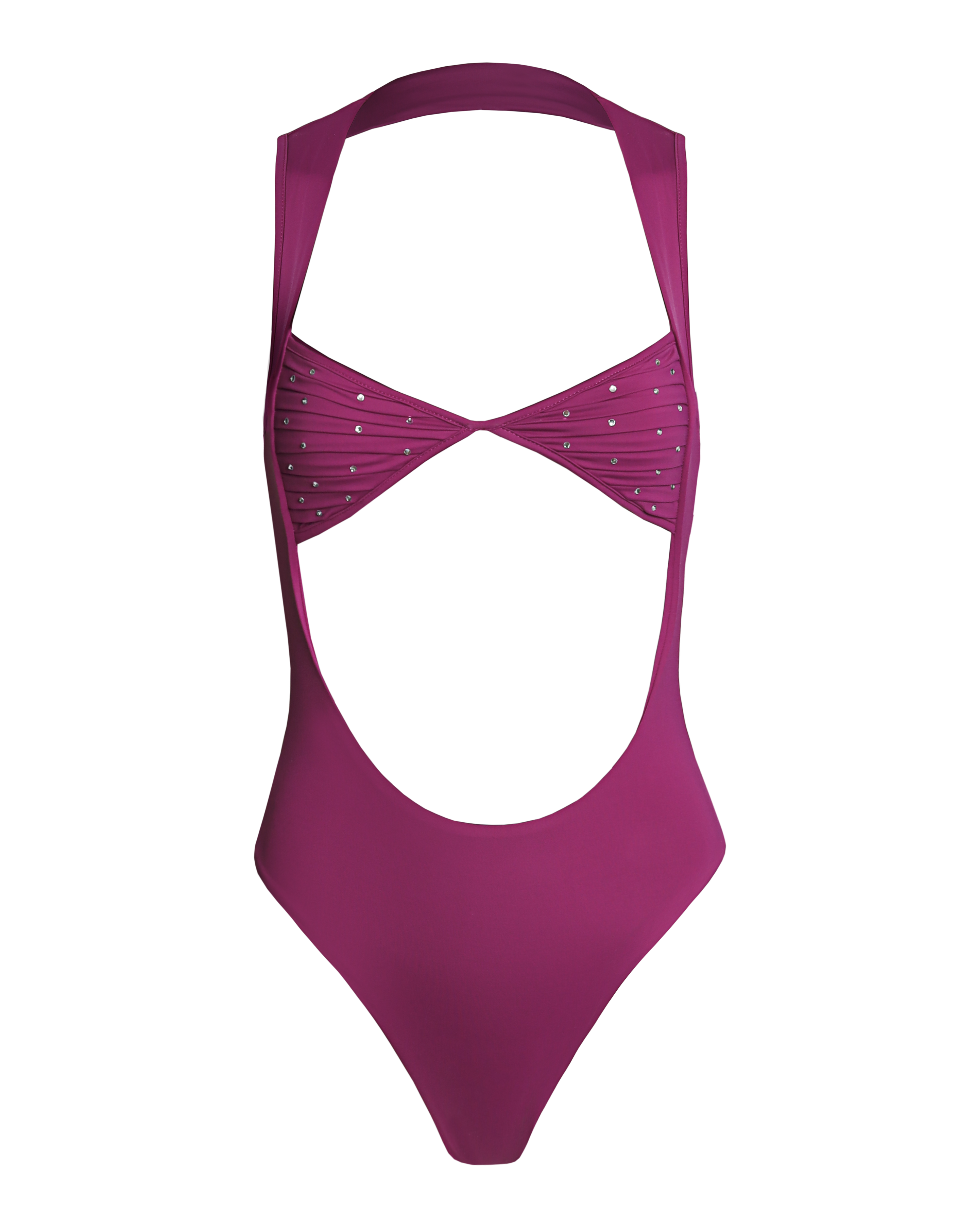 Enterizo Ondina Dark Plum