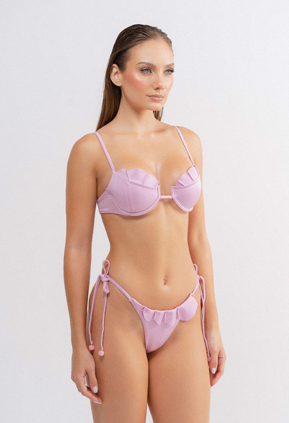 BOTTOM HALO FLARE PINK