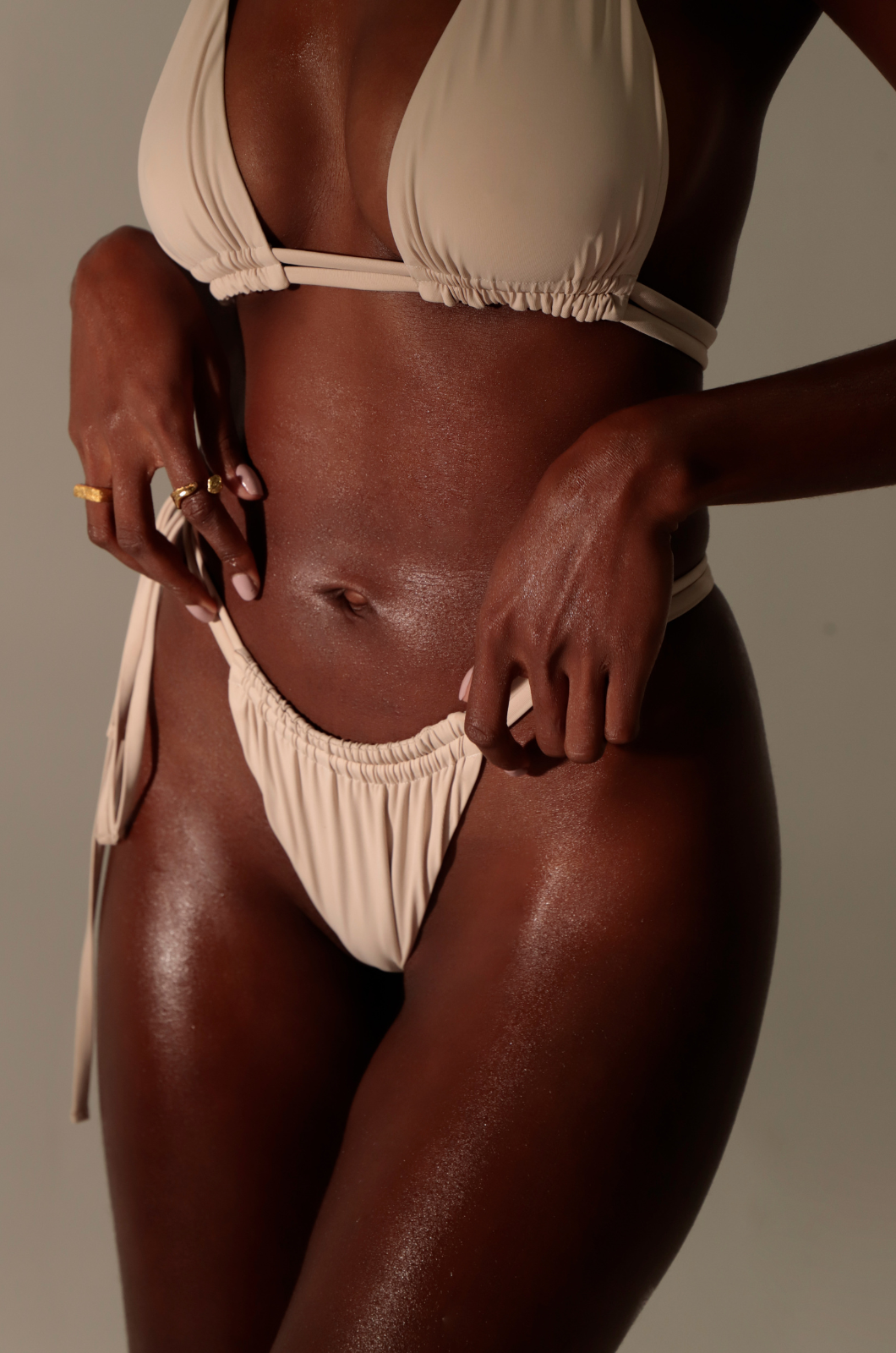 DOUBLE CONNECTION NUDE BOTTOM